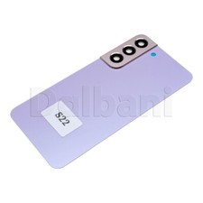 Back Glass Rear Housing Battery Cover For Samsung Galaxy S22 SM-S901 Dark Blue