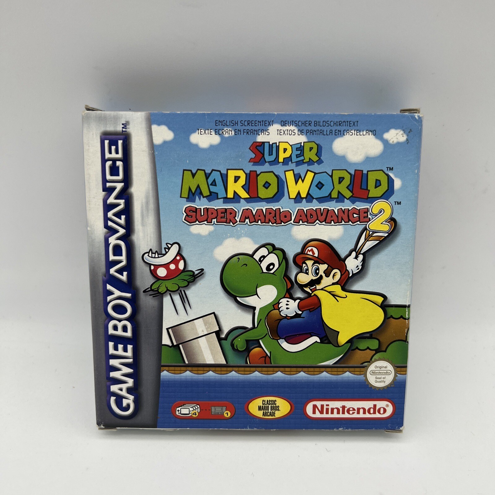 SUPER MARIO WORLD super mario advance 2 - nintendo game boy advance - gba -