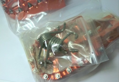 CNC MX Foot Peg Pedal TC FC TE FE TX Orange - Bild 3 von 4