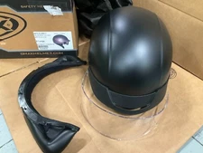 GMAX HH-75 HALF HELMET MATTE BLACK XL