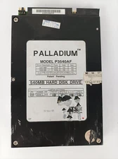 Palladium P3540AF 540mb H100025311 J1311113129A Hard Disk Drive 3.5 Ide HDD