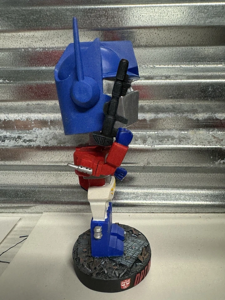 变形金刚 Head Knocker Optimus Prime 复古摇头公仔 NECA 2002 — 第 3/4 张图片