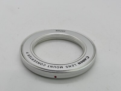 ORIGINAL CANON FD OBJEKTIVHALTERUNG KONVERTER P ADAPTER FÜR M42 OBJEKTIV VERPACKT 460