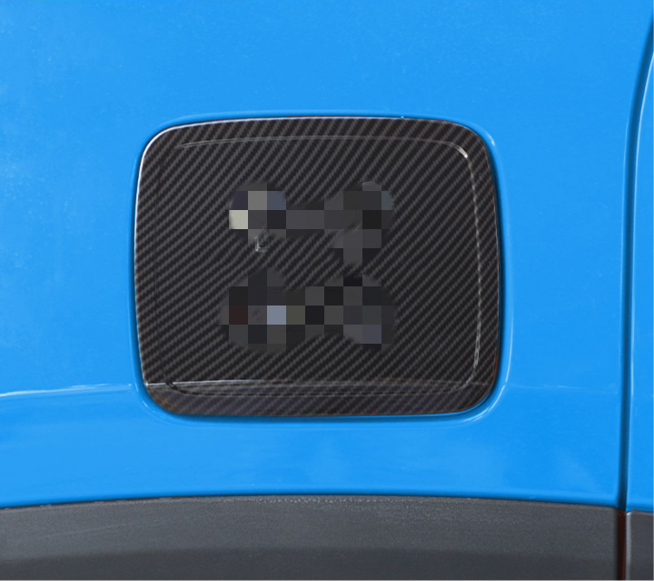 Exterior Fuel Filler Cap Door Gas Tank Cover Trim for Jeep Renegade