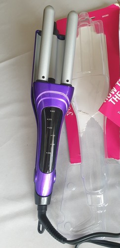 Bed Head A Wave We Go Tourmaline Ceramic Adjustable Hair Waver Purple Electric - Picture 3 of 4