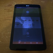 Lg G Pad 7" Tablet 1GB 16GB Android OS V-410. See Deceiption