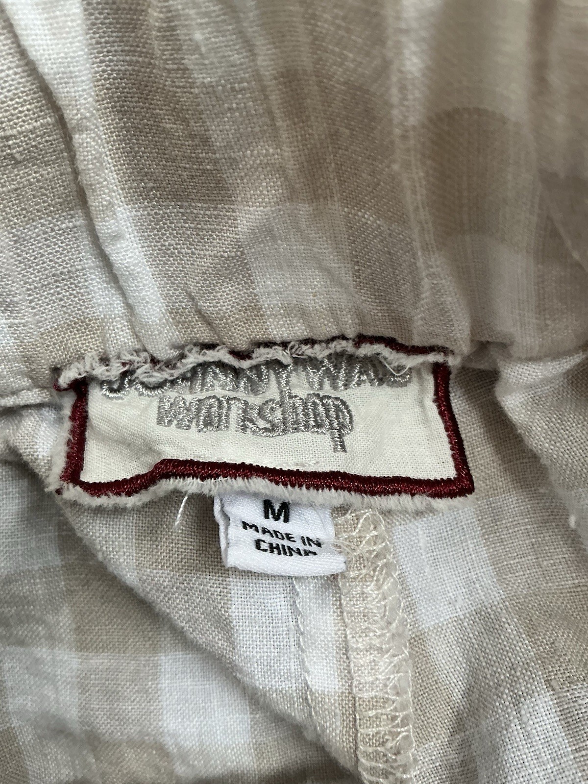 Johnny Was 100% Linen Workshop Adele Trapunto Gin… - image 6