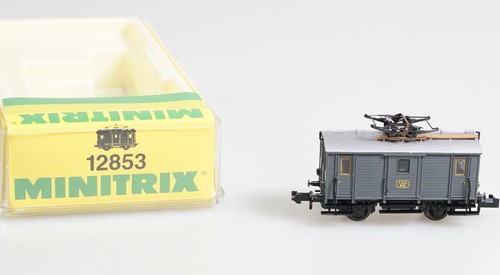 (0857) Minitrix 12853 – Et 194 Baureihe 895 LAG Gütertriebwagen grau Ep I in OVP | Condition: Gebraucht