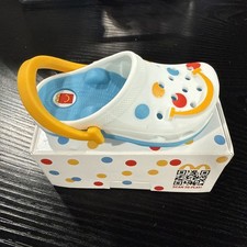 New 2024 McDONALD'S X CROCS HAPPY MEAL Mini Crocs 1 Key Chain 'COLORFUL DOTS'