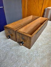 2x Nähmaschinen Schublade Schubladen Schubkasten Holzkiste shabby.