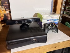 Xbox 360 S Console 120GB Black + Kinect, 11 Games, 1 Controller & Power Supply