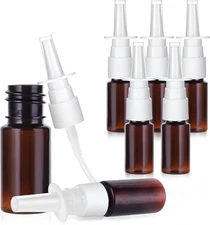 10 Ml Nasal Spray Bottle, 7 Pcs Small Empty Nose Spray Bottle Fine Mist Sprayers