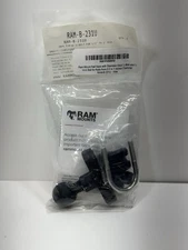 Ram Mounts RAM-B-231U U-bolt Base With 1” Ball Motorcycle Bar Mount 