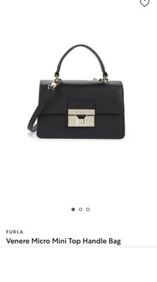 FURLA Venere Micro Mini Top Handle Bag