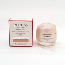 Shiseido Benefiance Wrinkle Smoothing Day Cream SPF 23  1.7oz /50ml *NEW IN BOX*