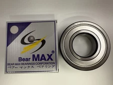1 pc BearMAX 6312-ZZ EMQ 60x130x31mm Metal Seal Deep Groove Ball Bearings 6312ZZ