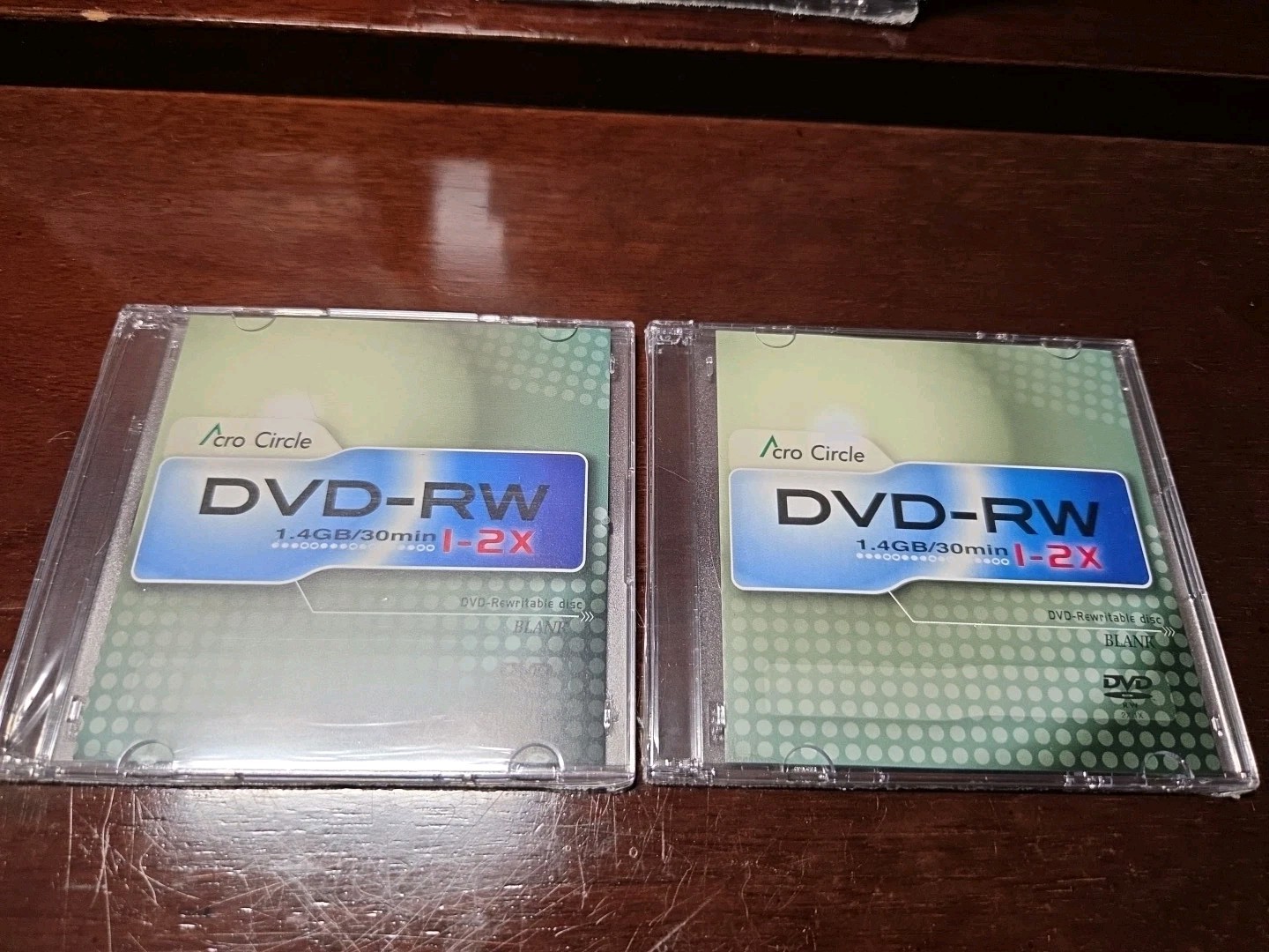 Acro Circle 8cm Mini DVD-RW 1.4GB 30-Min in Jewel Case for C