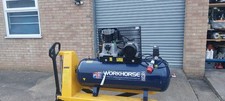 Workhors 3hp 150 litre 3 phase Compressor   15Cfm