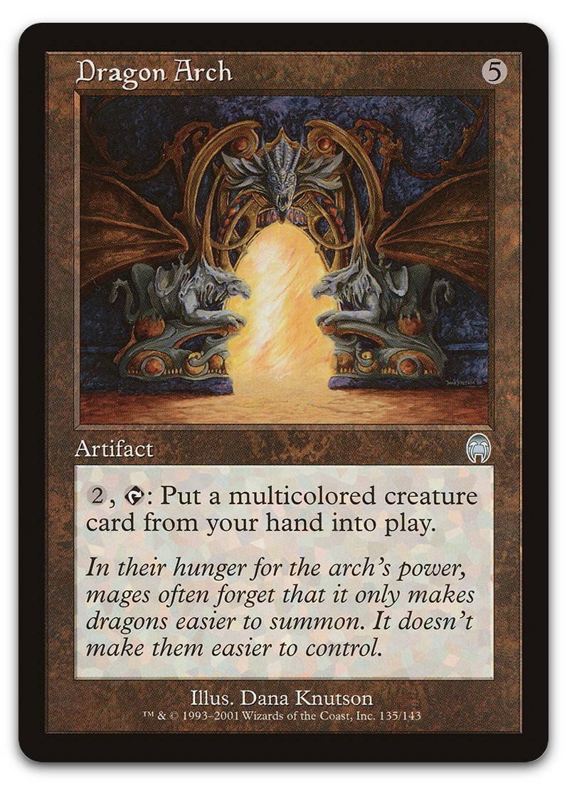 Dragon Arch #135 (LP) Apocalypse APC Magic MTG