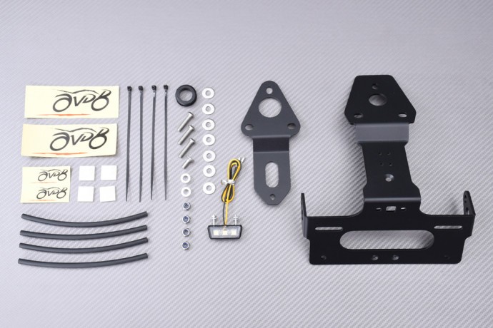 Support de plaque Triumph Daytona 660 AVDB accessoire moto carrenage arriere 2024 2026