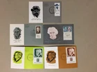 Five Israel PERSONALITIES maxi cards