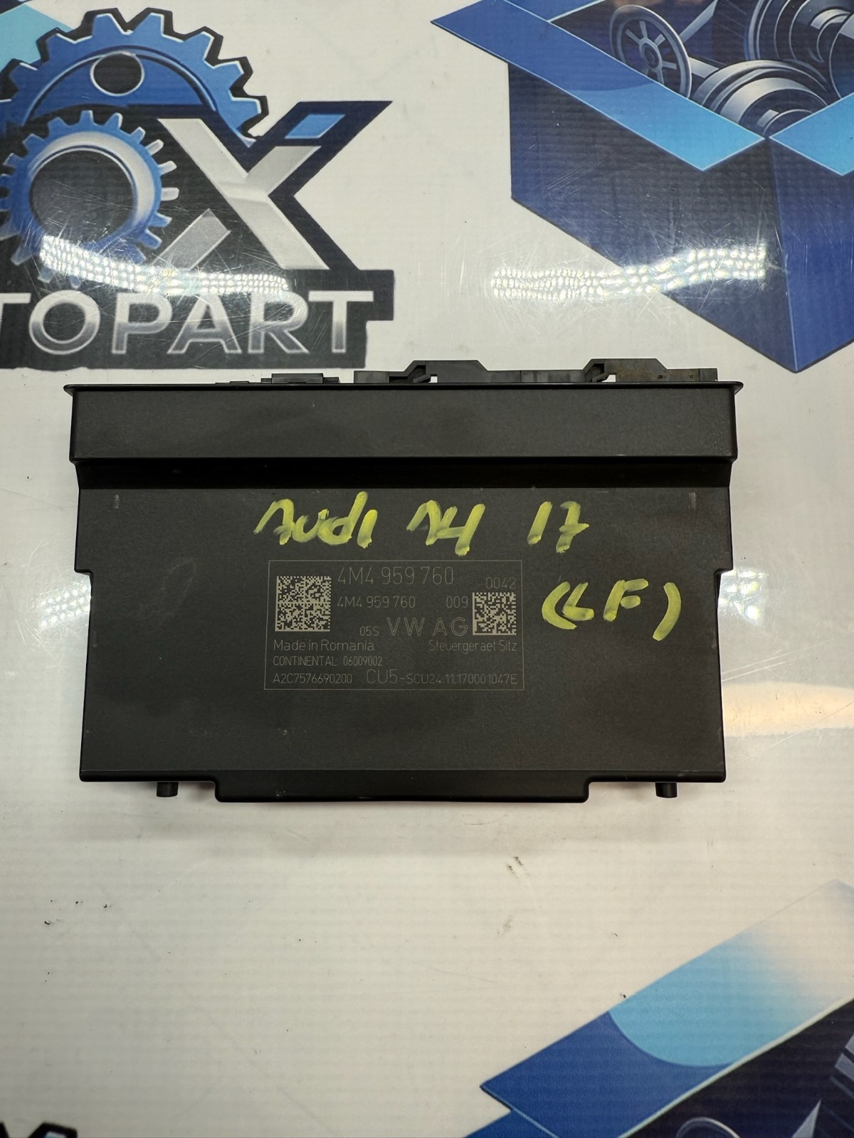 2017-2019 AUDI A4 FRONT LEFT DRIVER SEAT MEMORY CONTROL MODULE UNIT OEM