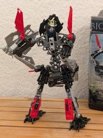 LEGO Bionicle Mistika : Toa Onua Set 8690 Complete w/ Manual, Can, & 2 Bullets 