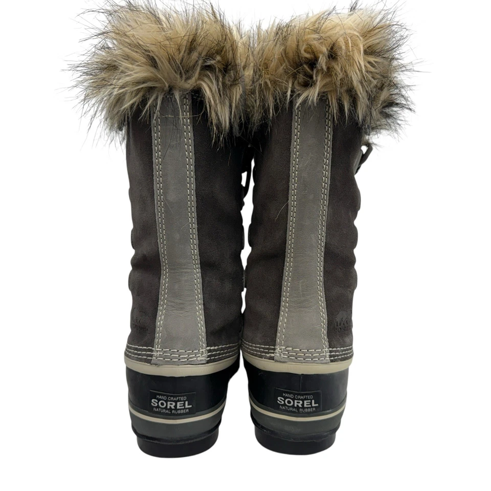 Sorel Juana de Arco Botas de Invierno Altas Mujer Talla 6 Impermeables Cálidas Piel de Nieve Foto 3 de 4