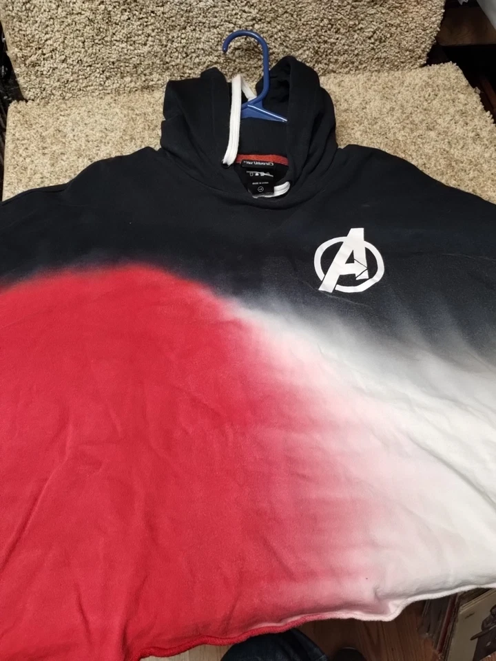 Sudadera con Capucha Marvel Black Widow Her Universe Tie-Dye Niñas Talla L Foto 2 de 4