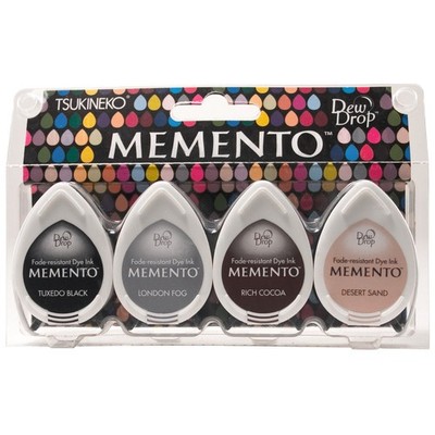 Tsukineko Memento Dew Drop Stempelkissen Stone Mountain 4St.