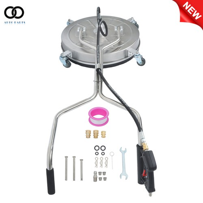 #ad 24quot; Pressure Washer Surface Cleaner w Handles amp; Wheels Quick Connect 6000 PSI $183.32