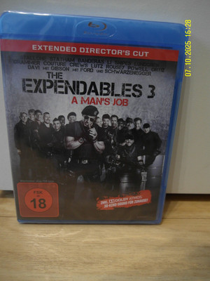 The Expendables 3 A Man´s Job Extended Director´s Cut - FSK 18 - Blu-ray - NEU