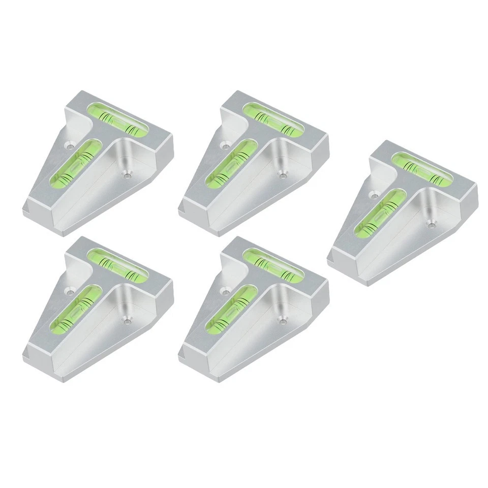 Magnetic Backing T Shaped Mini Level 5PCS for Effective Measurement Cross Check - Image 4 of 4