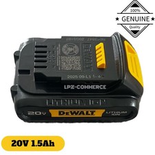 New Genuine OEM DeWalt DCB201 20V Max Lithium-Ion Compact Battery 1.5Ah