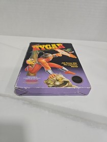 Rygar (Nintendo NES, 1987) w/ Original Box Dust Sleeve And Foam Rectangle VGC