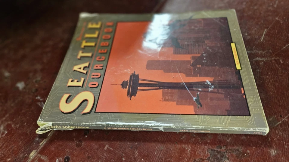 Seattle Sourcebook Shadowrun First 1st Edition by FASA Corporation 1990 - Image 2 of 4