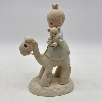 Precious Moments They Followed the Star E-5624 1981 Kid Camel Wisemen Christmas