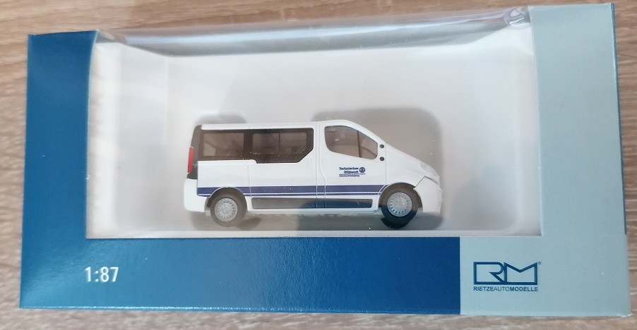 Rietze 51393 - 1/87 Renault Trafic THW OV Ludwigsburg - New