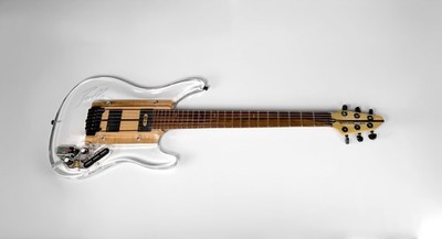 Starr Labs Zolla-built ''BZ-3'' Acrylic Plexiglas Guitar EMG One-of-Kind vintage
