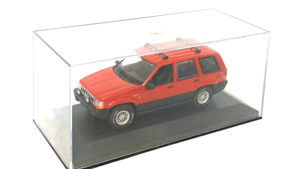 JEEP GRAND CHEROKEE ROUGE - MINICHAMPS - 1/43 - Photo 4/4
