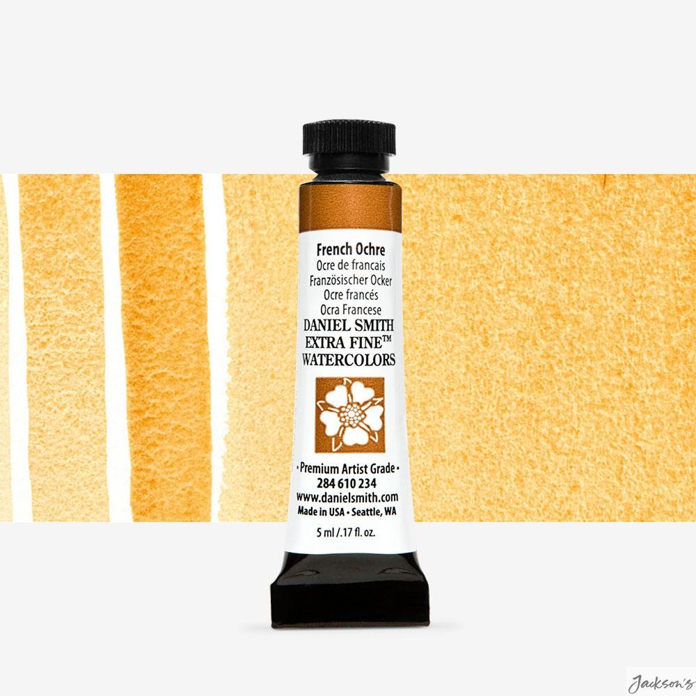 Daniel Smith Watercolour Paint Tube 5ml French Ochre Artist Painting