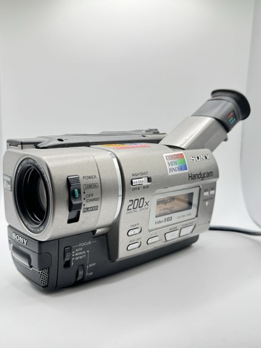 Song Handycam CCD-TR517 Video 8 Camcorder *No Battery/ Charger* — TESTED WORKS✅