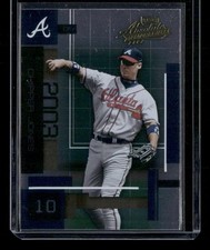 2003 Playoff Absolute Memorabilia #7 Chipper Jones - 16363