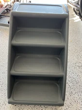 Ready-to-Use Grey Pet Stairs – Foldable & No Assembly Required – 20”x14”