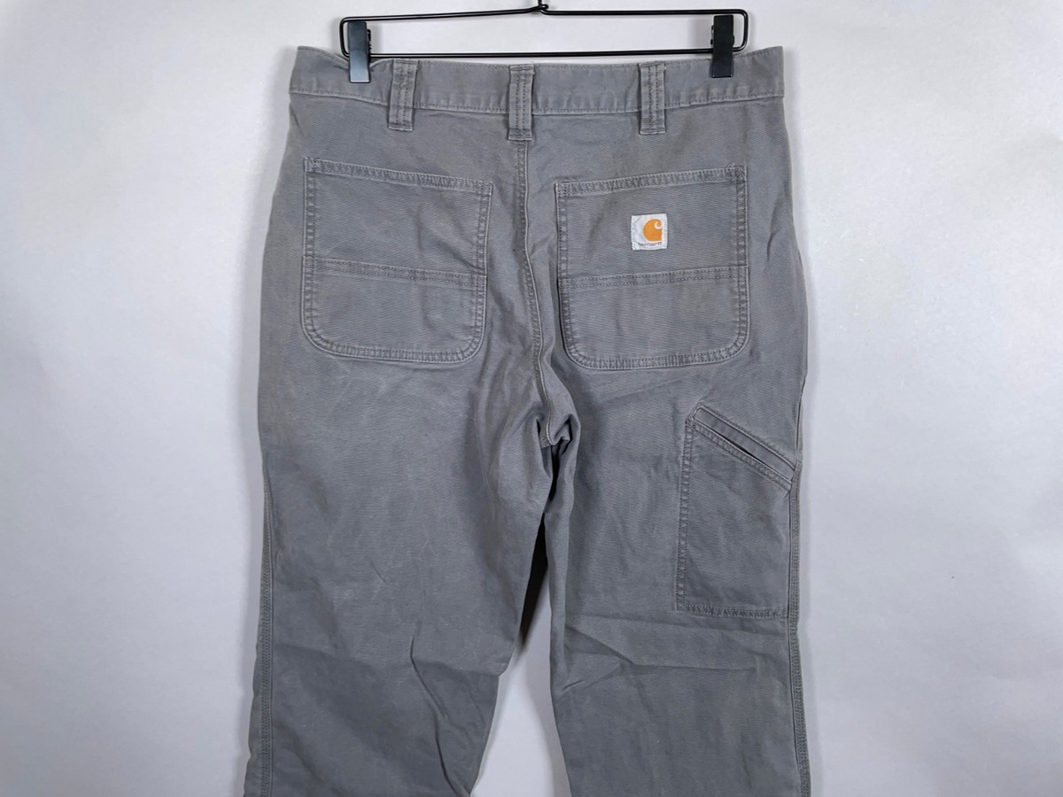 Carhartt Carpenter Pants Men's 34 x 30 (34/32 Tag) Gray
