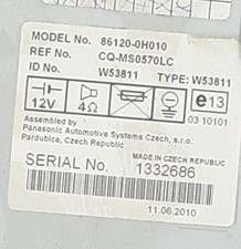 Autoradio Citroen C1