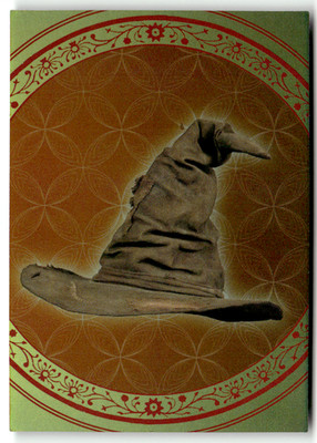 Panini Harry Potter Magical Inspiration 2025 No. 89 Sorting Hat Gold Rainbow