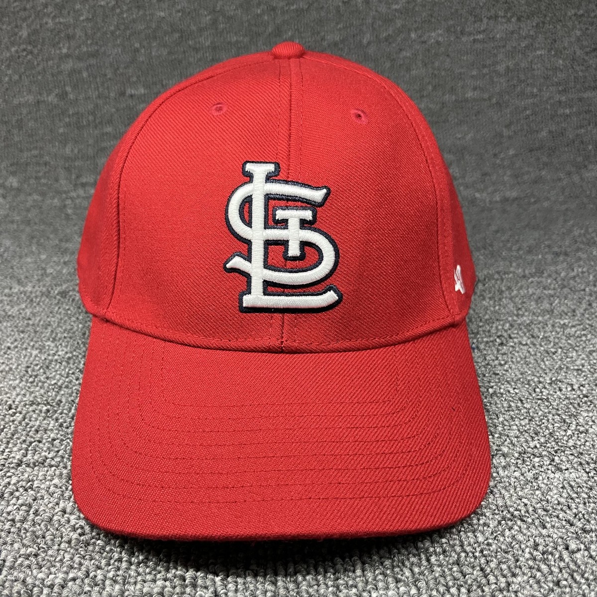 St. Louis Cardinals '47 Brand MVP Red Snapback Hat MLB STL Curved Brim Cap