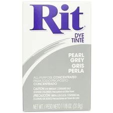 4 Pack Rit All-Purpose Powder Dye, Pearl Grey, 1.125 oz