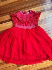 Toddler Lydia Deetz Red Wedding Dress Halloween Costume Beetlejuice 1988